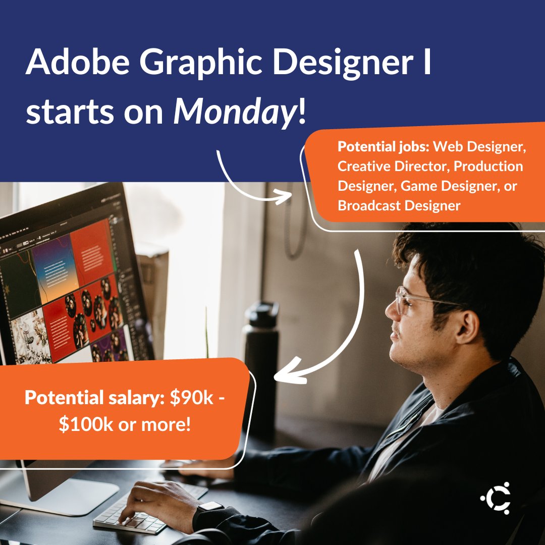 CSUCaPE's tweet image. Enroll while there are still spots left! 👀 This course explores graphic communication through the understanding of the elements and principles of design; as well as the design process.

loom.ly/9JMI3DU

#Adobe #AdobeGraphicDesign #GraphicDesign