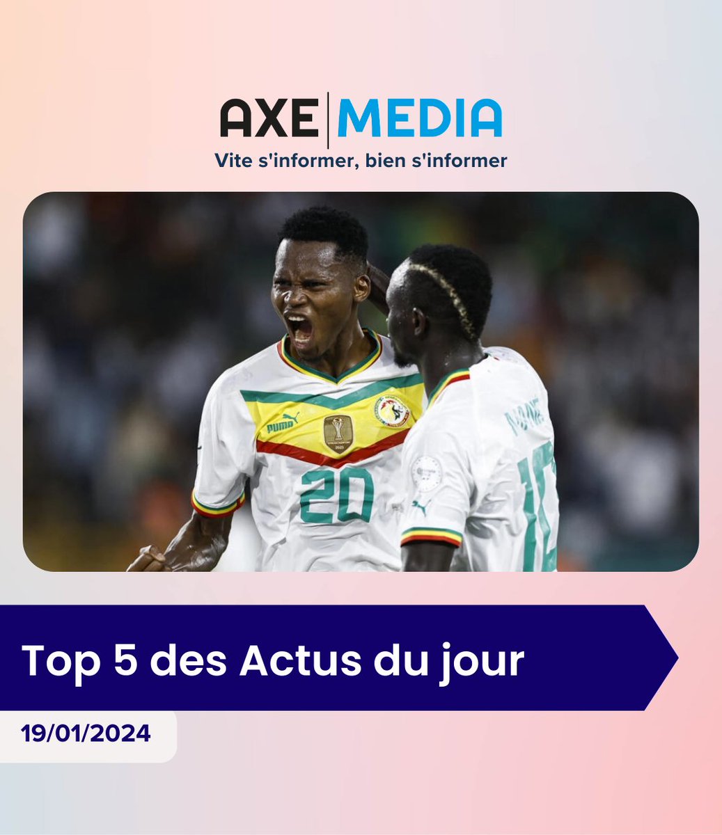 axemedia2023's tweet photo. En une minute, votre résumé de l'actualité du jour 🚨

#axemedia #SENCMR #blérusse #prometal #alucam #barragedenatchigal #pollution #yaoundé https://t.co/oiMDiNbO39