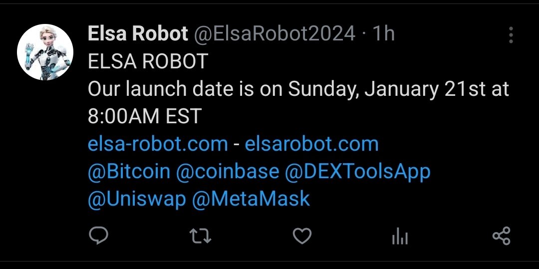 ElsaRobot2024's tweet photo. @coinbase https://t.co/85oenNX4bX
