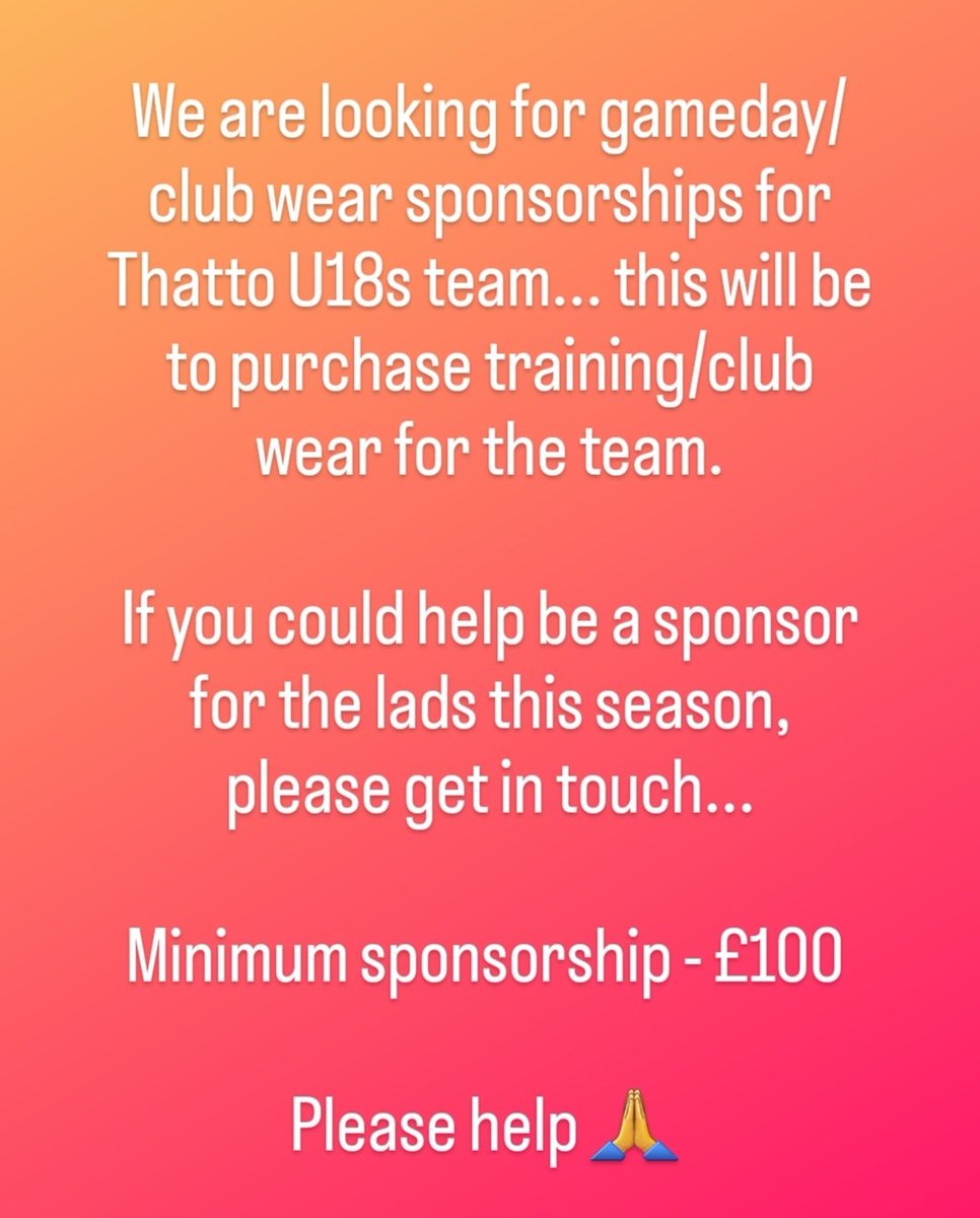 Please Share ❤️🖤🤍 Thatto Heath Crusaders u18s 🤍🖤❤️