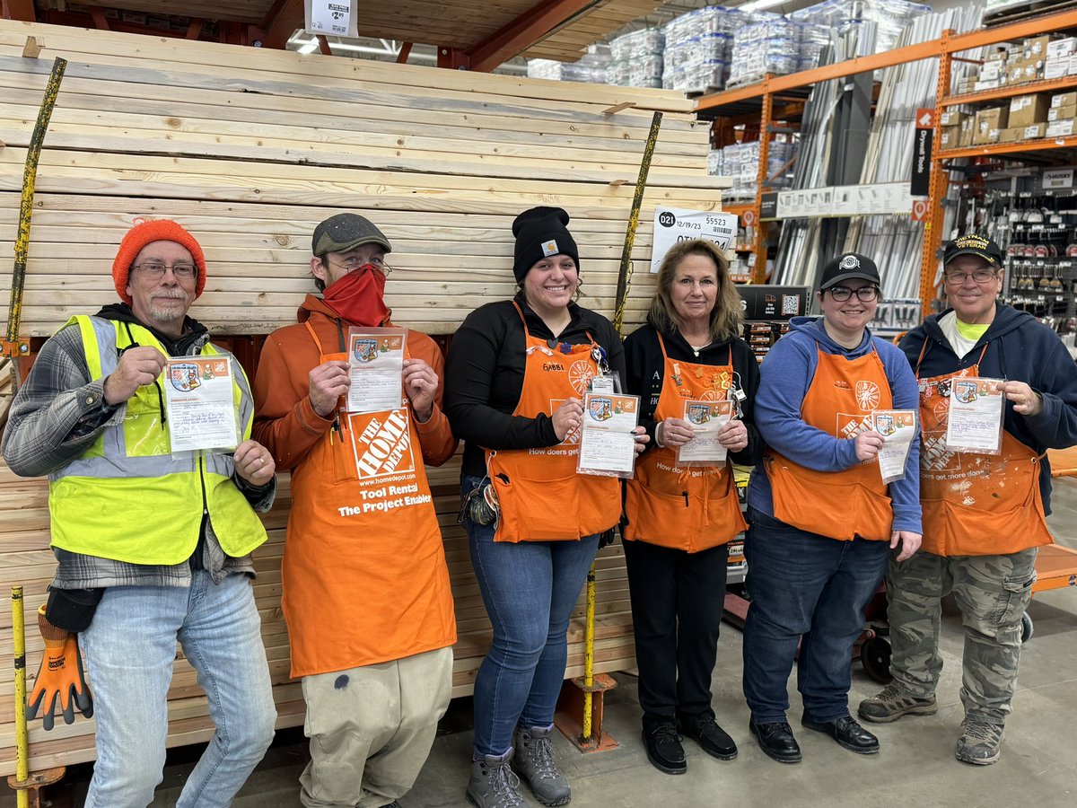 Sara Hobbs (@shobbs610) on Twitter photo That’s a homer award line-up right there!!! Great morning meeting today taking time to recognize just a few of our amazing associates at 3882! <a href="/THD3882/">Wadsworth Home Depot</a> @yojharisA <a href="/John_Lerch/">John Lerch</a> <a href="/julescommon/">Julia Common</a> <a href="/Crosscheck14/">Mark Niehus</a> That’s a homer award line-up right there!!! Great morning meeting today taking time to recognize just a few of our amazing associates at 3882! <a href="/THD3882/">Wadsworth Home Depot</a> @yojharisA <a href="/John_Lerch/">John Lerch</a> <a href="/julescommon/">Julia Common</a> <a href="/Crosscheck14/">Mark Niehus</a>