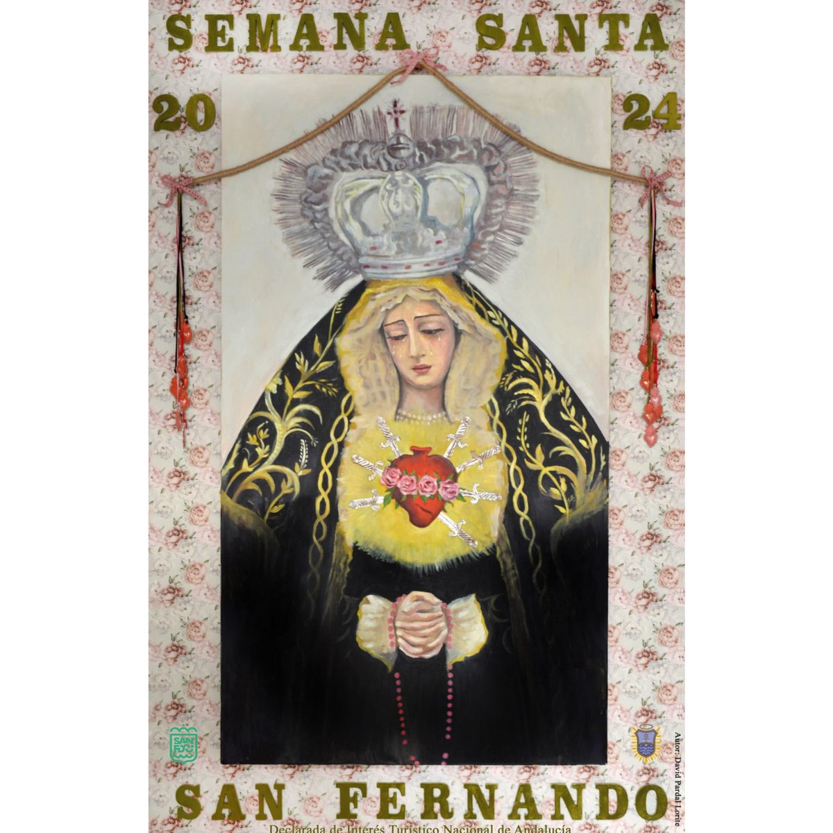 Queremos felicitar a nuestro hermano D. David Pardal Lorite por su obra como cartel anunciador de la próxima Semana Santa de nuestra ciudad.