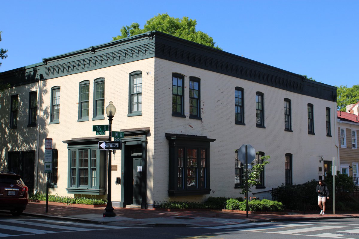 WHEN WAS THE MORTARA CENTER FOUNDED AND WHERE IS IT LOCATED? The Mortara Center officially opened in September 2005 and is a yellow brick building located on the corner of 36th and N St NW in Georgetown.