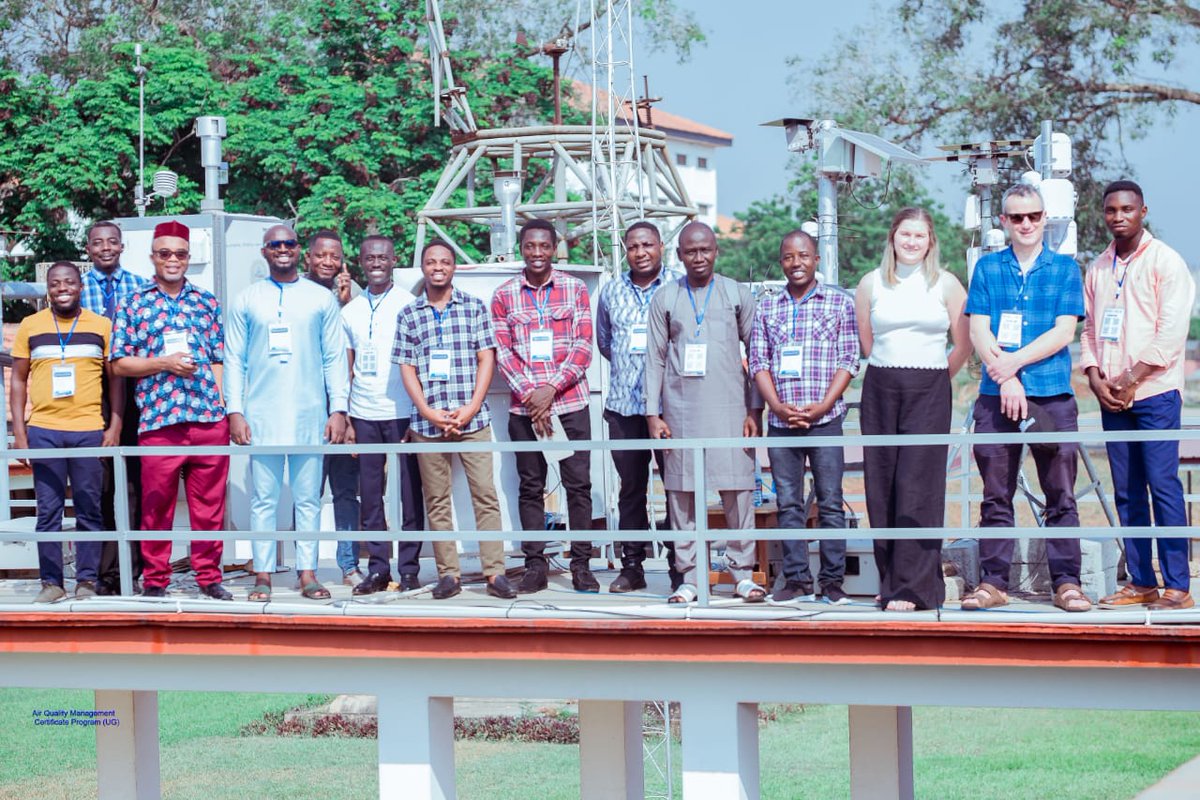 Clean Air One Atmosphere (@cleanaironea) on Twitter photo We take great pride in our Lead <a href="/Dzidula_Dzidefo/">Victor Dzidefo Ablo</a> who has successfully completed a week-long certificate course in AQ Mgmt & Sci Trg for professionals in West Africa at <a href="/UnivofGh/">University of Ghana</a>. Curtsied - <a href="/d_westy/">Dan Westervelt</a>, <a href="/alfelix123/">Dr. Allison Felix Hughes</a>, <a href="/AfriqAirQuality/">Africa qualité de l'Air (AfriqAir)</a>, & everyone who has played a significant role. We take great pride in our Lead <a href="/Dzidula_Dzidefo/">Victor Dzidefo Ablo</a> who has successfully completed a week-long certificate course in AQ Mgmt & Sci Trg for professionals in West Africa at <a href="/UnivofGh/">University of Ghana</a>. Curtsied - <a href="/d_westy/">Dan Westervelt</a>, <a href="/alfelix123/">Dr. Allison Felix Hughes</a>, <a href="/AfriqAirQuality/">Africa qualité de l'Air (AfriqAir)</a>, & everyone who has played a significant role.