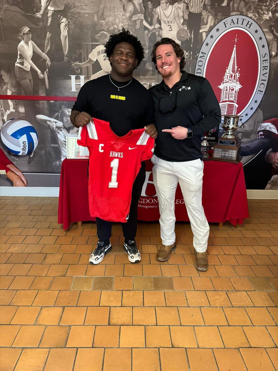 Blessed to receive my 7th offer from <a href="/HawksFootball/">Huntingdon Football</a> <a href="/coachHicks_DC/">Steven Hicks</a> #GodIsGood