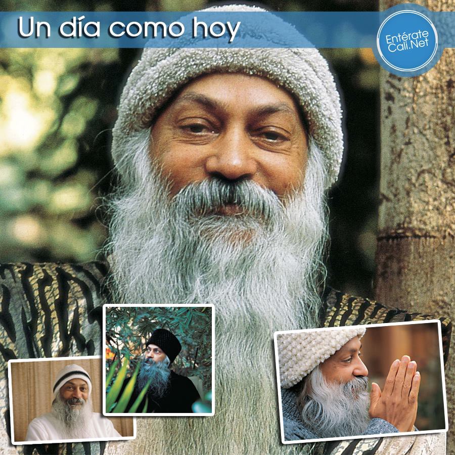 EnterateCali's tweet image. #UnDiaComoHoy 19 de enero, PERO de 1990 muere el filósofo, místico, orador, líder espiritual indio Bhagwan Shri Rashnísh, más conocido como Osho.