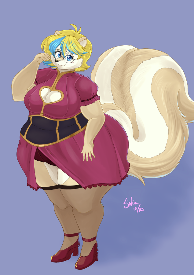 what if <a href="/SkyeDascher/">Skye</a>, but also skunk

in three outfit flavors!
