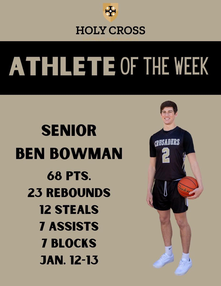 Ben Bowman was named the MRT Athlete of the Week!
Thank you to everyone who voted!

We are proud of Ben and his accomplishments!