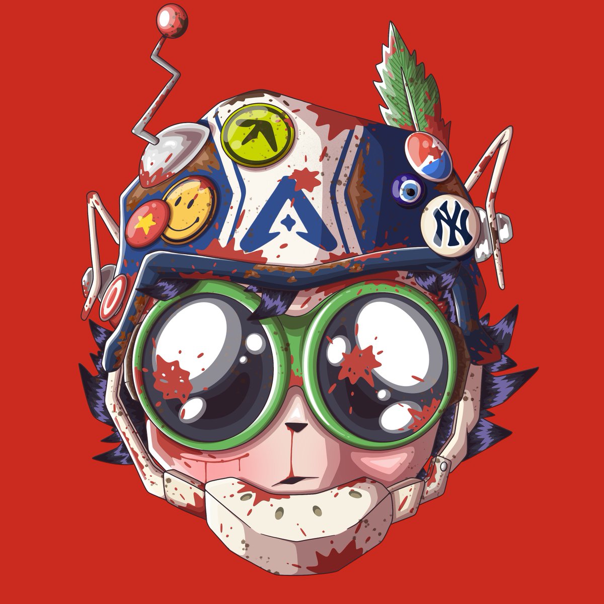 "modern podracer".

inspired by anakin in the phantom menace, this is my first project of the year and so far so good, can't wait to make more illustrations similar to this one in the near future.  

he's also wearing <a href="/alvacmedia/">ALEXANDRE VACHON</a> protection gear. fun little easter egg eh? ^_−✦