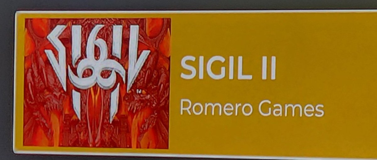 retrorobreviews's tweet photo. Sigil 2........ can we say AWSOME!!!!! #SIGIL #SIGIL2 #DOOM #doomcommunity #RemeroGames #NintendoSwitch https://t.co/77aXBh2YBQ