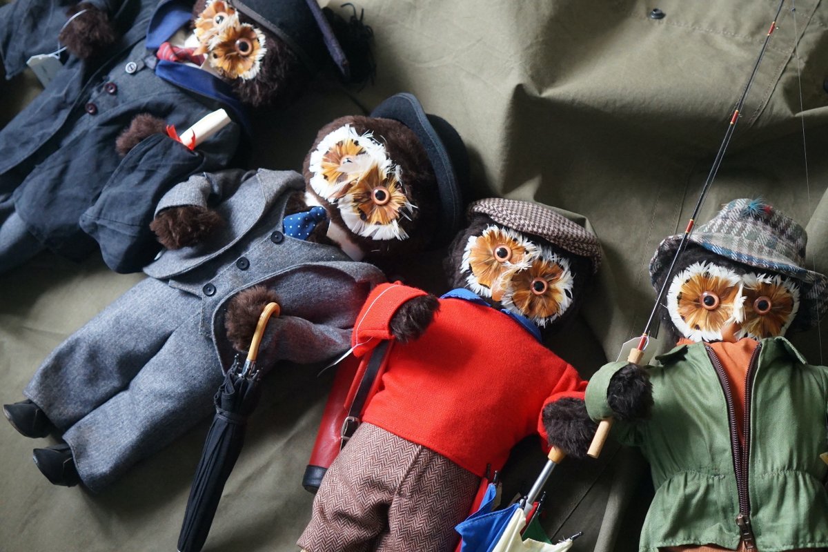 dieworkwear's tweet photo. They also no longer make these dapper owls, but you can sometimes find them (and other vintage A&amp;F stuff) on eBay. 

There's no real space today for an A&amp;F store in its original form. Elite outdoor gear is techy; retailing is different. The world has moved on. https://t.co/hg8TZcrK46