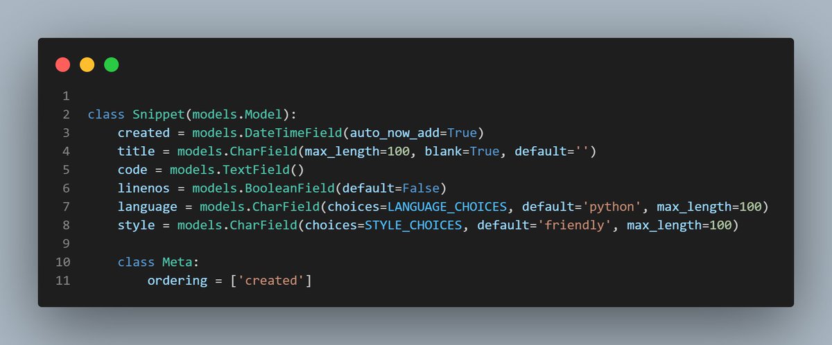 joshyvibe's tweet image. On my 14th day of #100dayscoding, I CONTINUED working on a company&apos;s project for
@allformsltd. In my free time, I worked on developing my personal skills in building APIs using the Django REST FRAMEWORK.