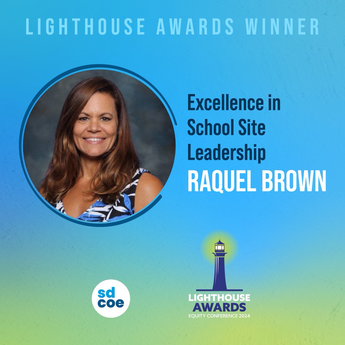 Congrats to our <a href="/SanDiegoCOE/">San Diego County Office of Education</a> Lighthouse Award honorees
🌟 Chrishaun Green, director expanded learning <a href="/SanteeSchDist/">Santee School District</a> 
🌟 Raquel Brown, assistant principal <a href="/WPMSBulldogs/">Woodland Park M.S.</a> <a href="/SanMarcosUSD/">San Marcos USD</a> 
🌟 Miranda Shilling, counselor <a href="/CarlsbadUSD/">Carlsbad Unified Schools</a> 
🌟 Michelle Irwin, area superintendent <a href="/sdschools/">San Diego Unified</a>