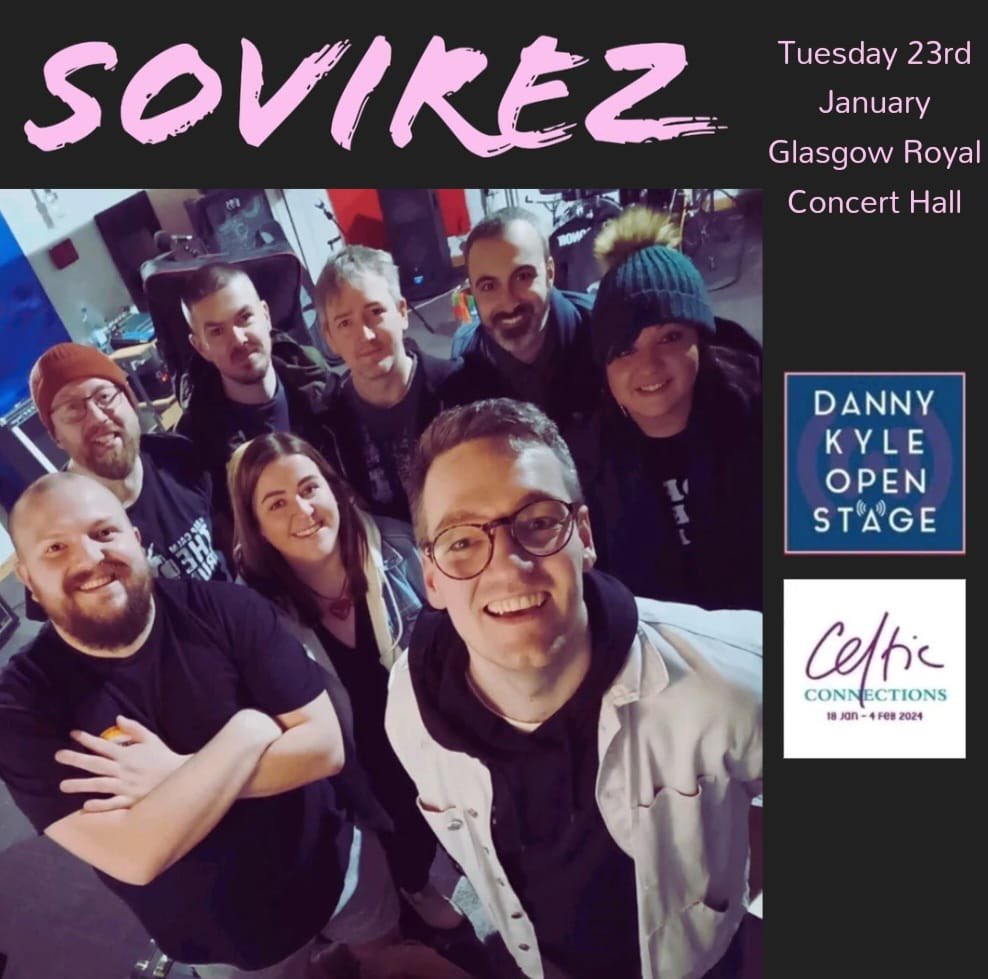 We’re delighted to announce we’re playing the “Danny Kyle - Open Stage” at the Royal Concert Hall Glasgow on Tuesday 23rd Jan for @celticconnections 2024. FREE ENTRY 🎺 5-7pm