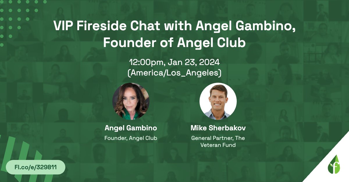 Startup founders and investors... you don't want to miss this virtual event next week! My friend @gambino is a powerhouse! She's personally raised $30M+ leading to exits over $2B+ and currently invests and serves as a partner in two venture studios, launching 97 early stage