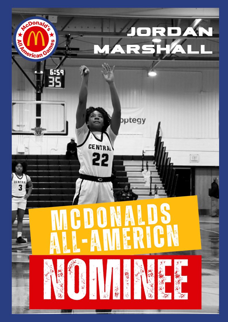 1 of 1: The only girls McDonalds All-American Game nominee in Arkansas🍔