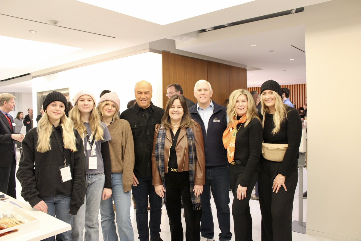 Honored to have my friend @greglaurie, his wonderful wife Cathe and their family visit our @AmericanFreedom office today before the @March_for_Life! God Bless!