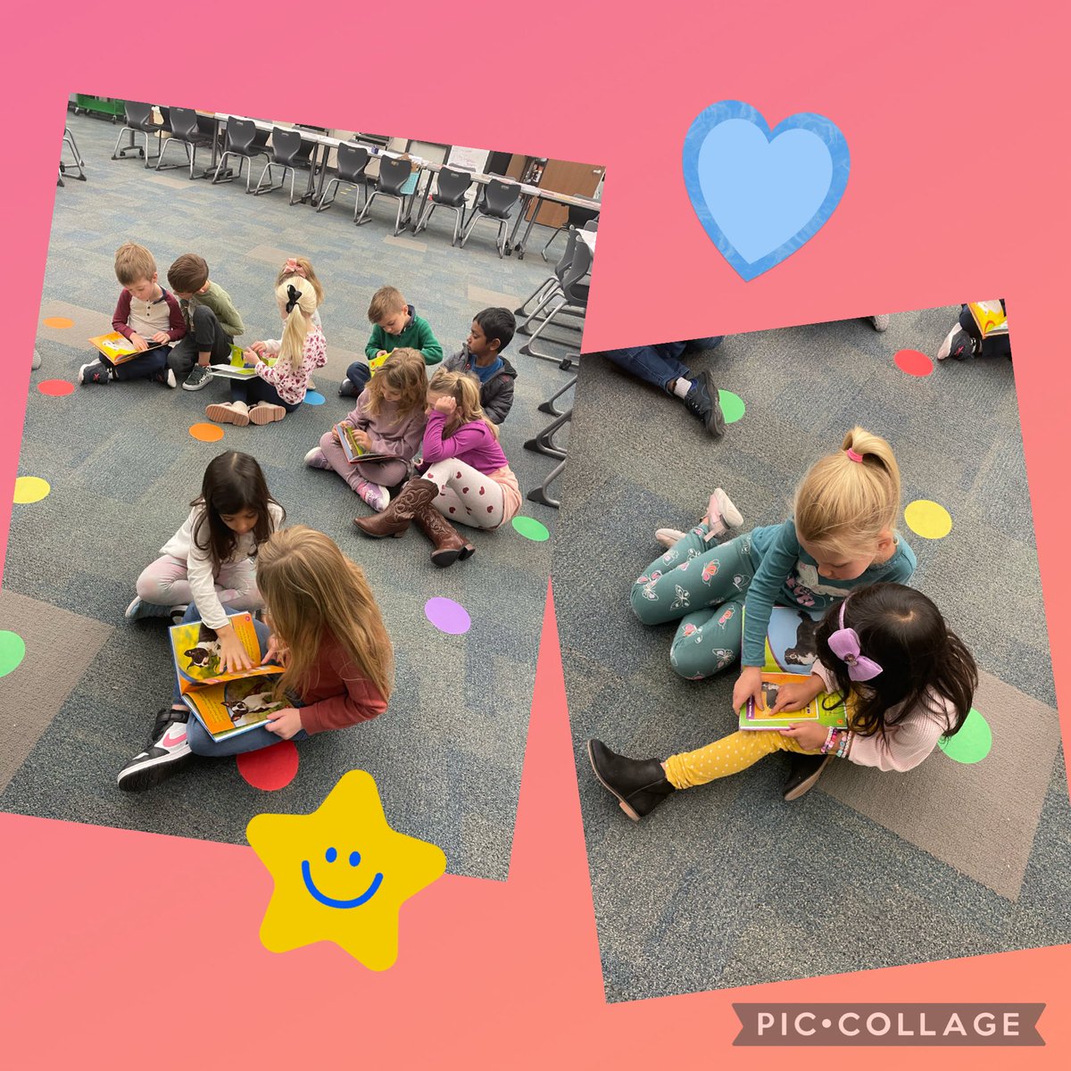 Kinder friends enjoyed exploring our dog nonfiction books. They did an awesome job identifying different nonfiction text features! ⁦@LightFarmsElem⁩ ⁦@PISD_Libraries⁩