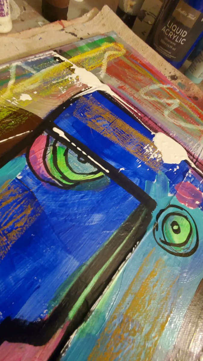 The_InnerVortex's tweet image. Erosion
ALL PAINTINGS ARE FOR SALE : 
SIZE: 20X16 INCHES
PRICE : $ 75 USD + SHIPPING
ACRYLIC ON CANVAS 
#CANVASMOLESTER
#BRASIL #BRAZILIAN #MODERNARTWORK #MODERNARTGALLERY #WWAUNITED #ARTCOLLECTORWORLD #MODERNARTS #CONTEMPORARYARTISTS #ABSTRACTONLY #ABSTRACTARTORG