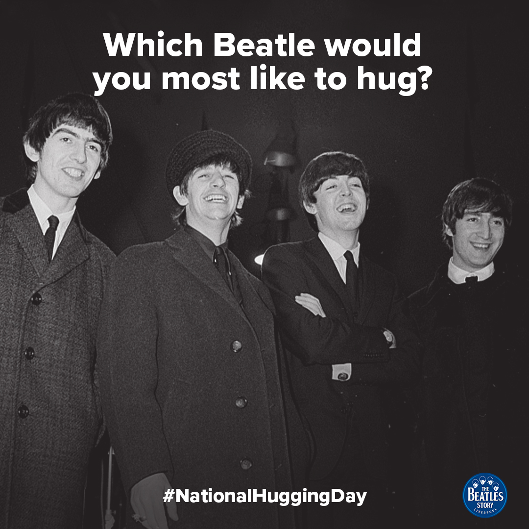 Happy #NationalHuggingDay Beatles fans! ❤