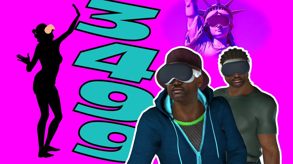 zsoverman's tweet photo. Presenting: Apple Vision Pro - Just 99 North of 34 Hundo.

"...everyone’s favorite fruit ain’t a raisin, so you know it’s worth it..."

https://t.co/OnJJ9paLKo

@reallusion #machinima #hiphop https://t.co/6a6rYMttti