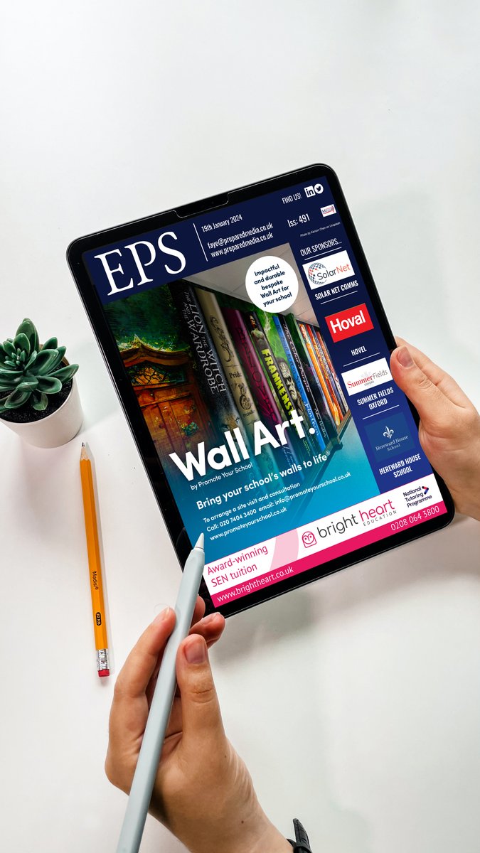 EducationSupp's tweet photo. EPS is now LIVE

@PromoteYourSch Sponsor our latest national E-magazine

Our sub Sponsor this week is @BrightHeartEdu

Also Featured in this week's edition:
@SolarNetLTD 
@Hoval
@SFSOxford 
@HerewardHouse &amp; so much more  

Click below https://t.co/upgdroAg6h https://t.co/FnV9sU5hMr