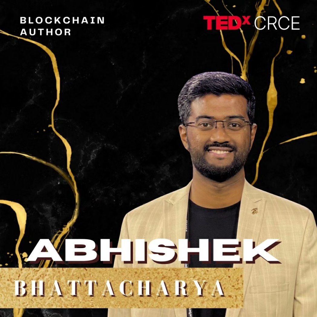 Introducing our 2nd Speaker for Annual Conference 2024.

Abhishek Bhattacharya, 
a renowned entrepreneur specialising in FinTech and BlockchainTech.
He has revolutionized agriculture by integrating Blockchain, raising funds, and teaching globally.

Date: 3rd Feb, 2024.