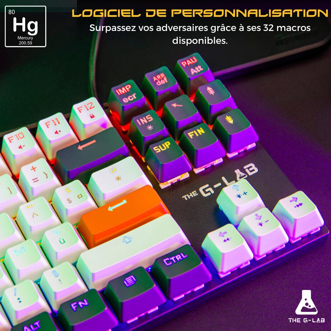 TheGLab_Gaming's tweet photo. 🌈 Colorés, Compact, Mécanique et personnalisable grâce à son logiciel dédié : que demandez de plus ? Le Keyz Mercury Colors est véritablement bâti pour la performance ultime.

#theglab #compact #tkl #gaming #setup https://t.co/IM7smhF1gk