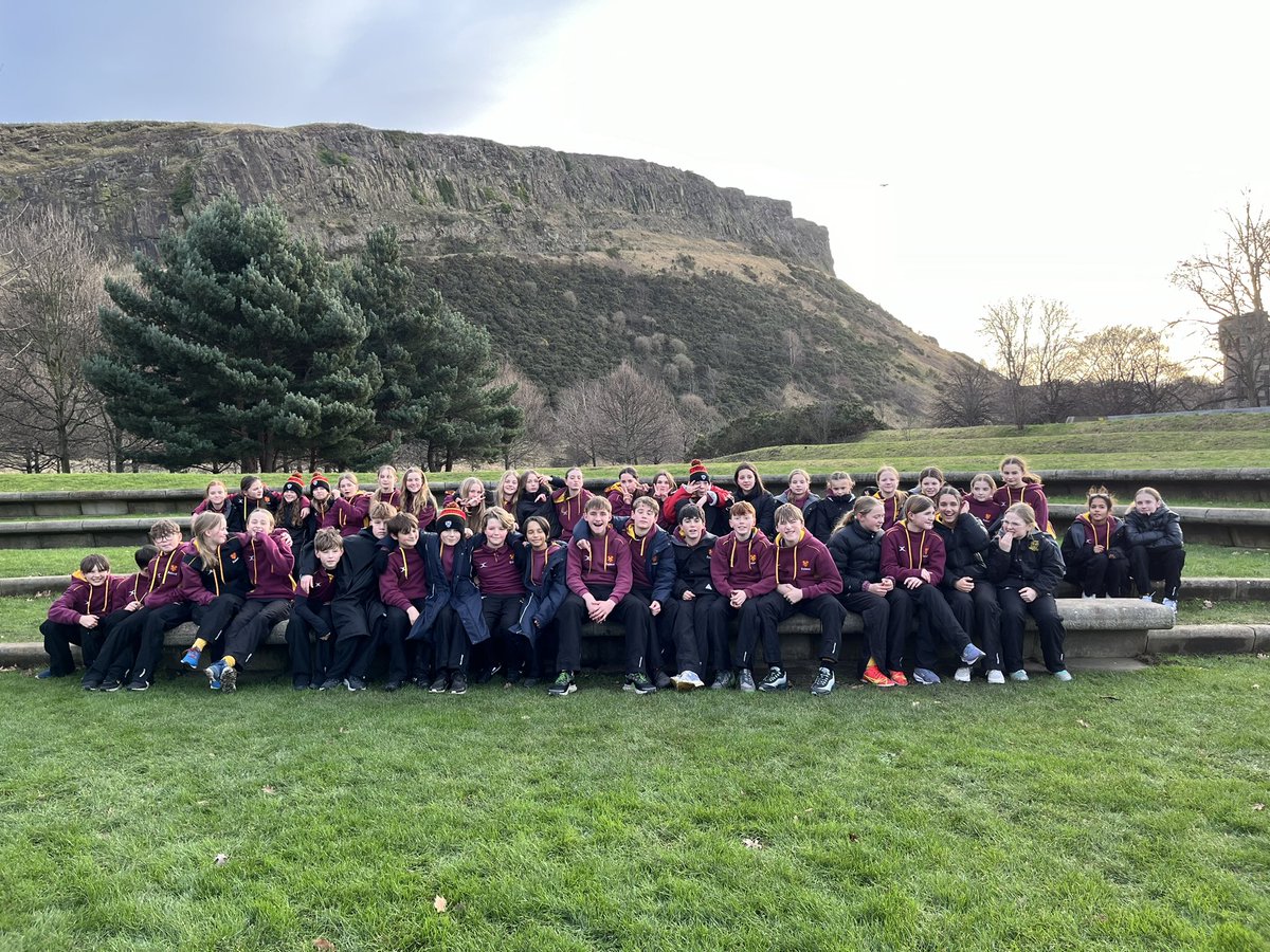felstedprep's tweet photo. Unfortunately we have had our first set of fixtures cancelled due to frozen pitches today against George Watson’s School. 

Instead we have had some group challenges and a walking tour of the Royal Mile. 

#EdinburghHockeyTour2024 https://t.co/JJcC5574Ip