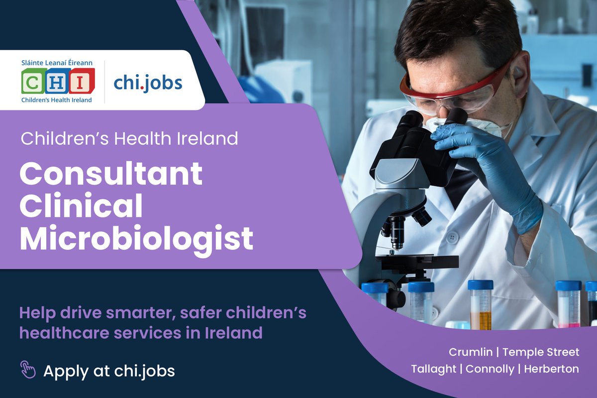 Children's Health Ireland Jobs tweet media