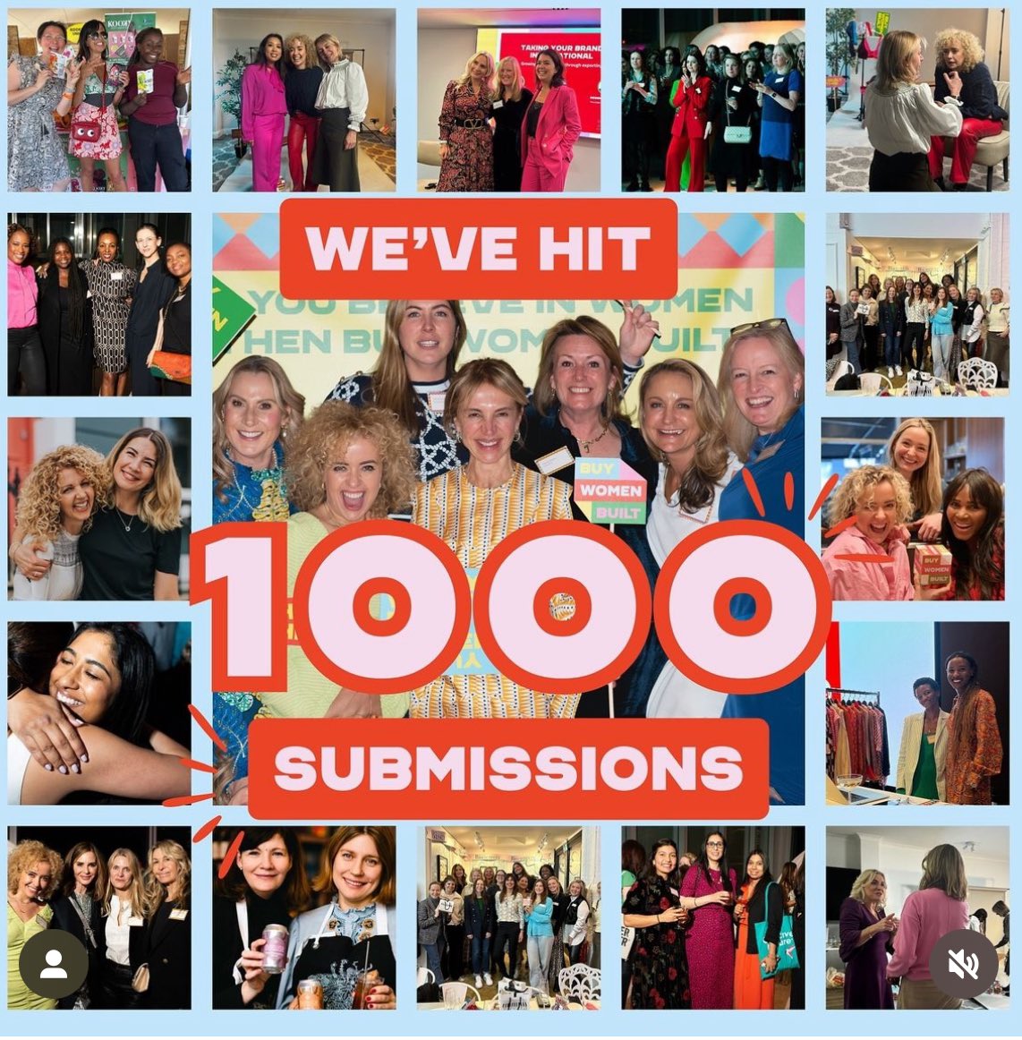 This is 1000 consumer brands started by women 1000 role models that are the antidote to toxic role models on social media 1000 inspirations 1000 ways to change the stats 1000 reasons young girls should believe they can do it This is @BuyWomenBuilt