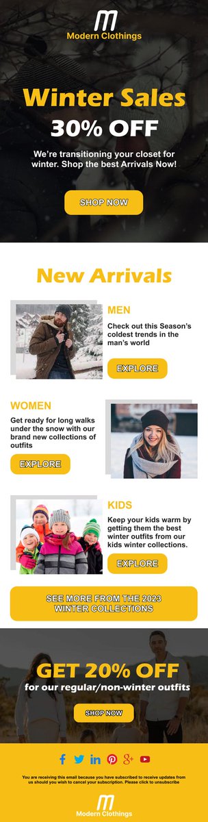 Iam_Teezee01's tweet photo. Hello!
I designed an email for a clothing brand.
You can click the link below to see more of my work on behance.
https://t.co/VuC2oNL1Gu
#emaildesign #emaildesigner #emaildesigns #emaildesigners #email #EmailMarketing https://t.co/ycOyM4dCQL