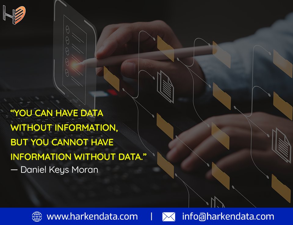 Harkendata's tweet photo. “You can have data without information, but you cannot have information without data.” — Daniel Keys Moran
#data #information #datawithoutinformation #danielkeysmoran #analytics #dataandanalytics #analysis #business #businessintelligence #MyroInu #NationalPopcornDay #AIonRTX https://t.co/ZPy9CiuA1s