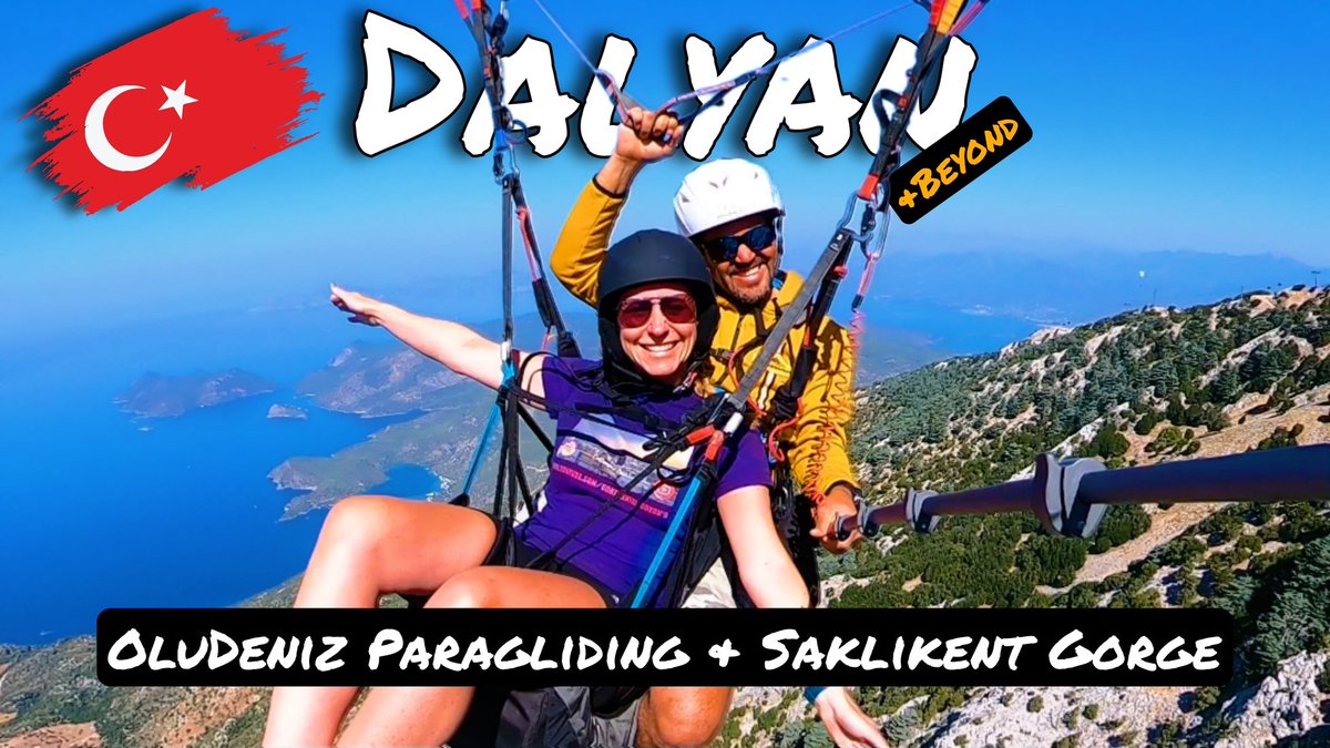 Catch up on our latest episode of Dalyan &amp; Beyond over on our #youtube channel as we go Paragliding in OluDeniz. We also visit the Saklikent National Park.

#OluDeniz
#Paragliding
#saklikent

youtu.be/l9CGaocu_ZQ