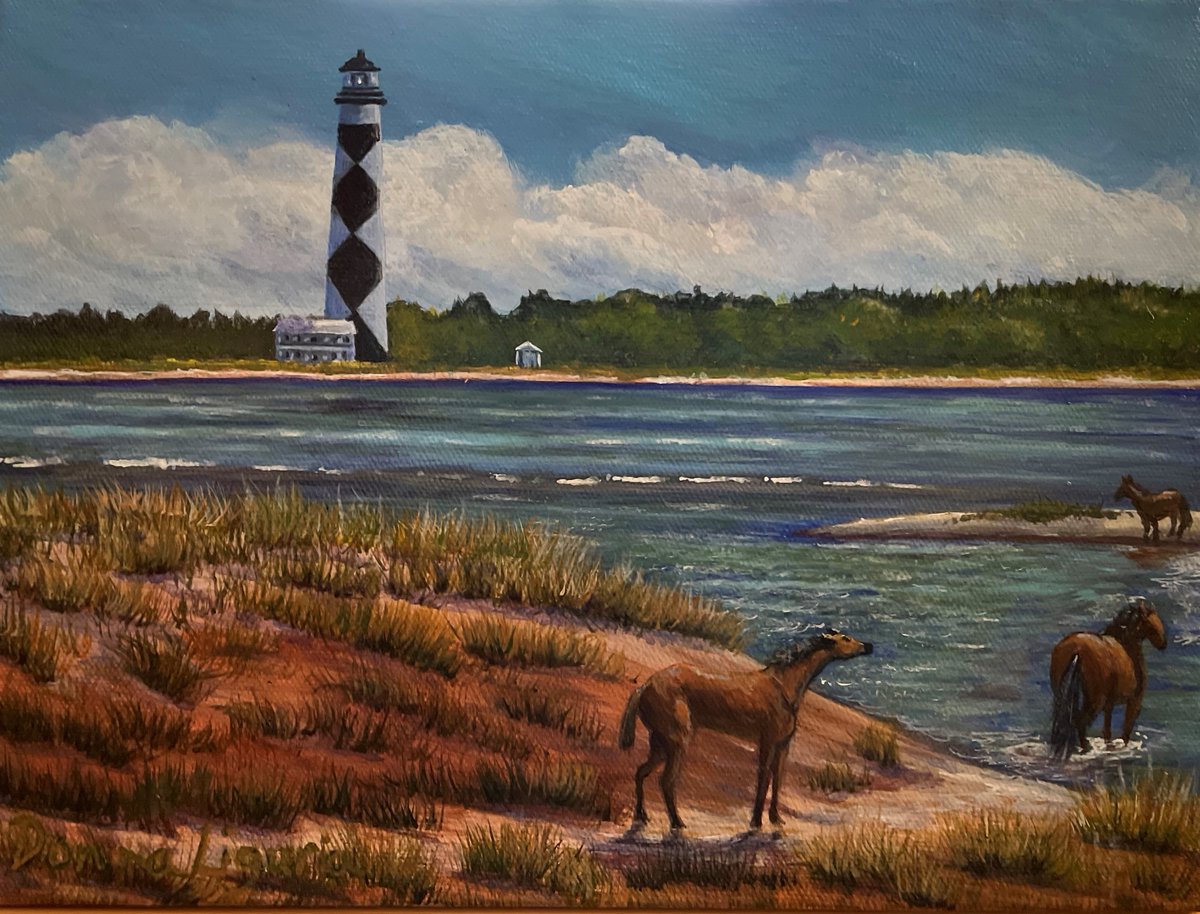 DonnaLiguria's tweet photo. Donna's Cave Paintings Blog - by Donna Liguria Art: Post 337: Harkers Island, Cape Lookout, Shacklefor... https://t.co/sgtE74zYLa #DonnaLiguriaArt #NorthCarolina #harkersisland #shacklefordbanks #shacklefordponies #BeaufortNC #CapeLookout #LighthousesNC #NCArt #paintings https://t.co/TXURL75heQ