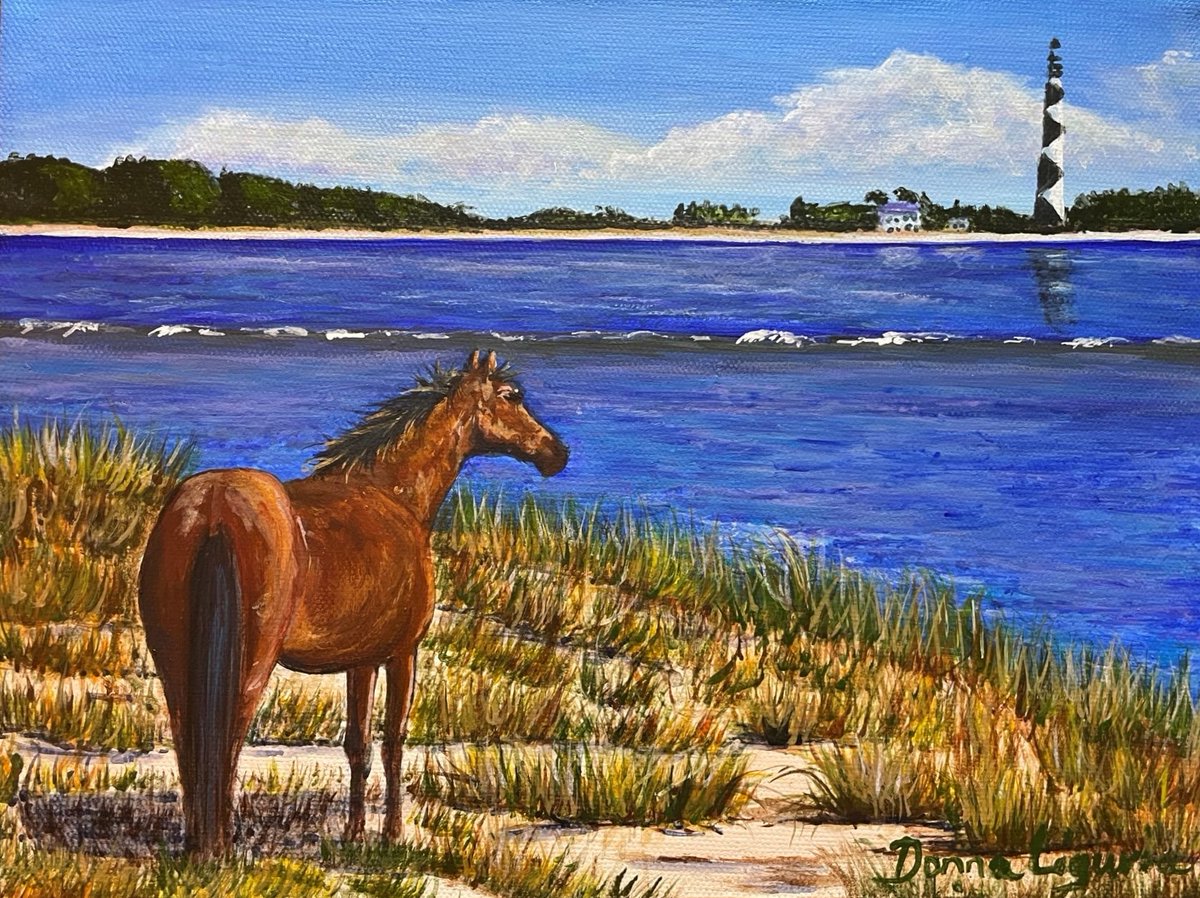 DonnaLiguria's tweet photo. Donna's Cave Paintings Blog - by Donna Liguria Art: Post 337: Harkers Island, Cape Lookout, Shacklefor... https://t.co/sgtE74zYLa #DonnaLiguriaArt #NorthCarolina #harkersisland #shacklefordbanks #shacklefordponies #BeaufortNC #CapeLookout #LighthousesNC #NCArt #paintings https://t.co/TXURL75heQ
