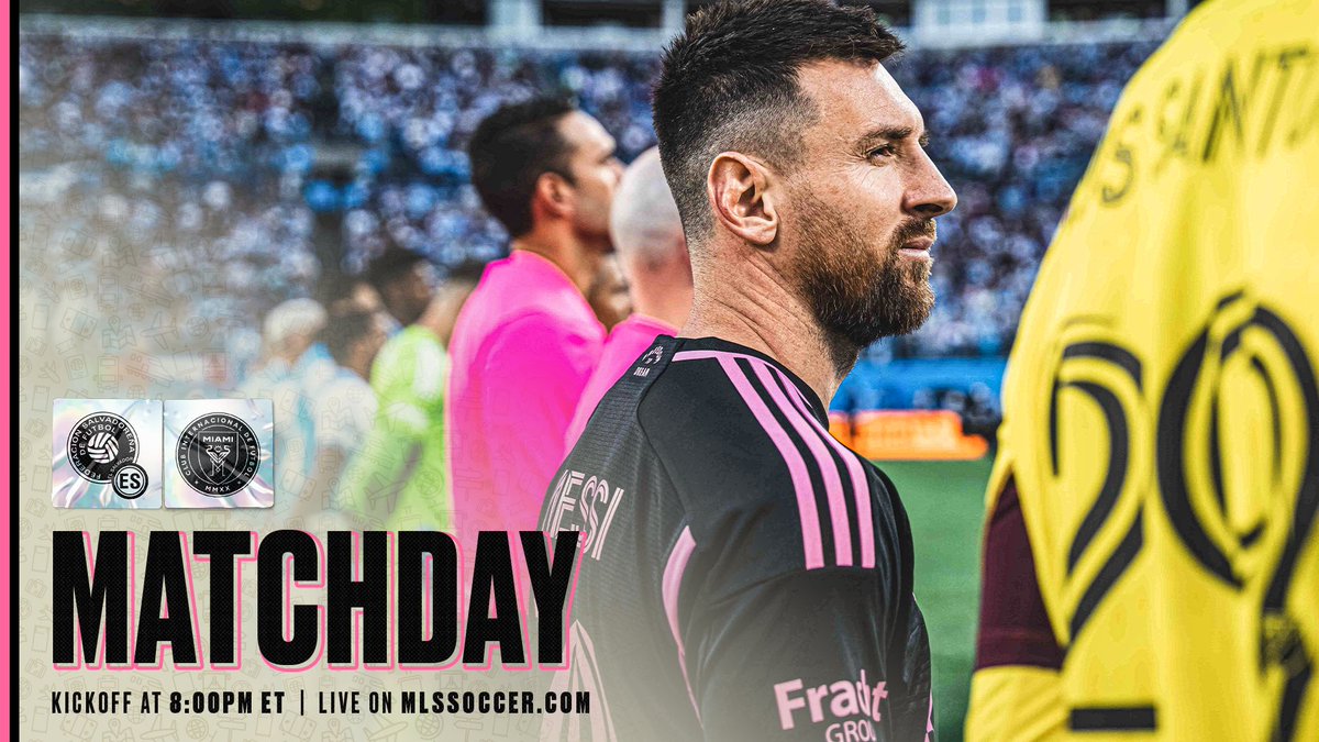 Hoy juega Miami 💪

8PM ET | 💻 MLSsoccer.com, MLSes.com