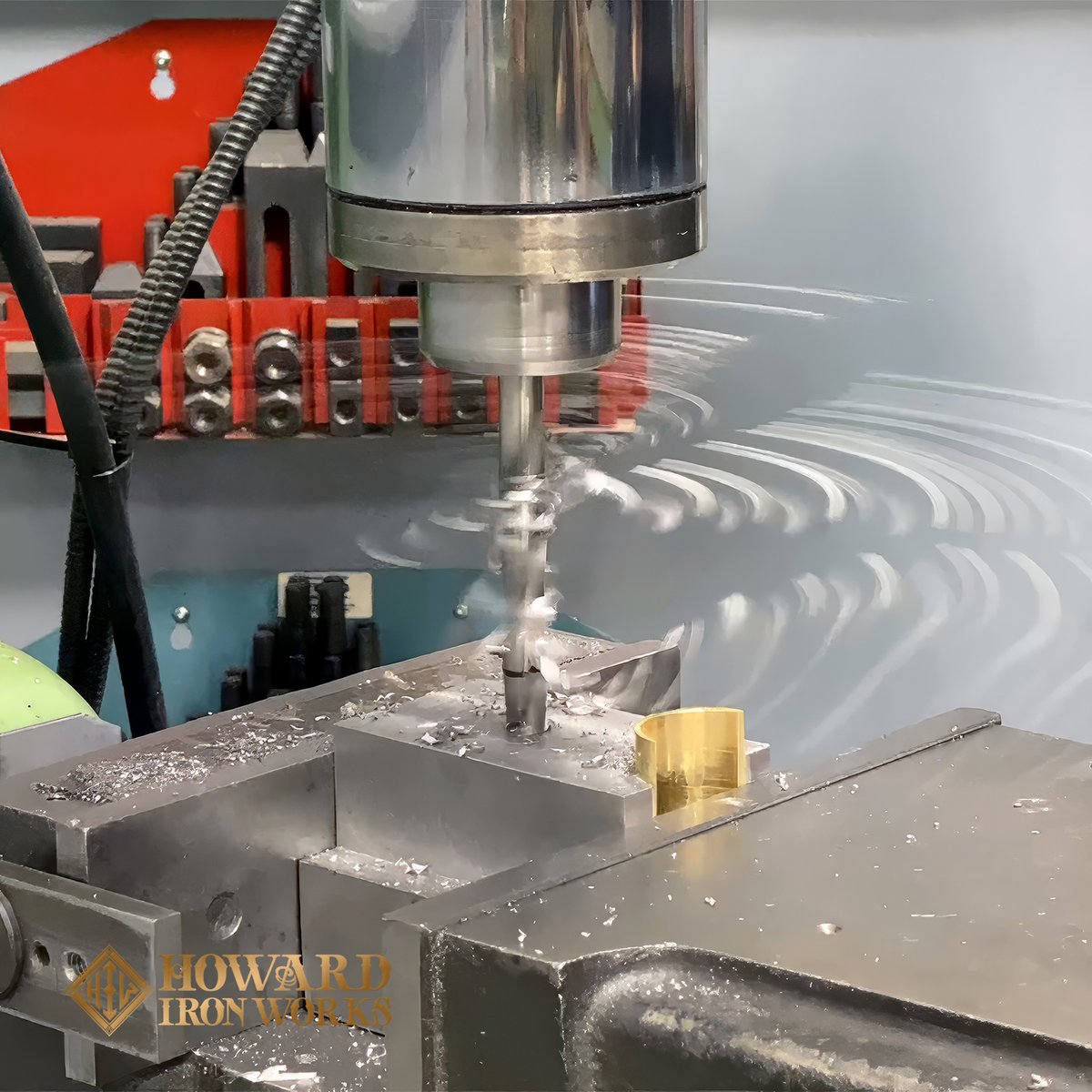 HowardIronWorks's tweet photo. The work on the #Furnival #Lithographic press, with all brass frames, is progressing. Once again, rubber bands have proven helpful in the HIW restoration shop. Stay tuned! #printingmuseum #printinghistory #museumrestoration #tgif https://t.co/uImgnh7j4r