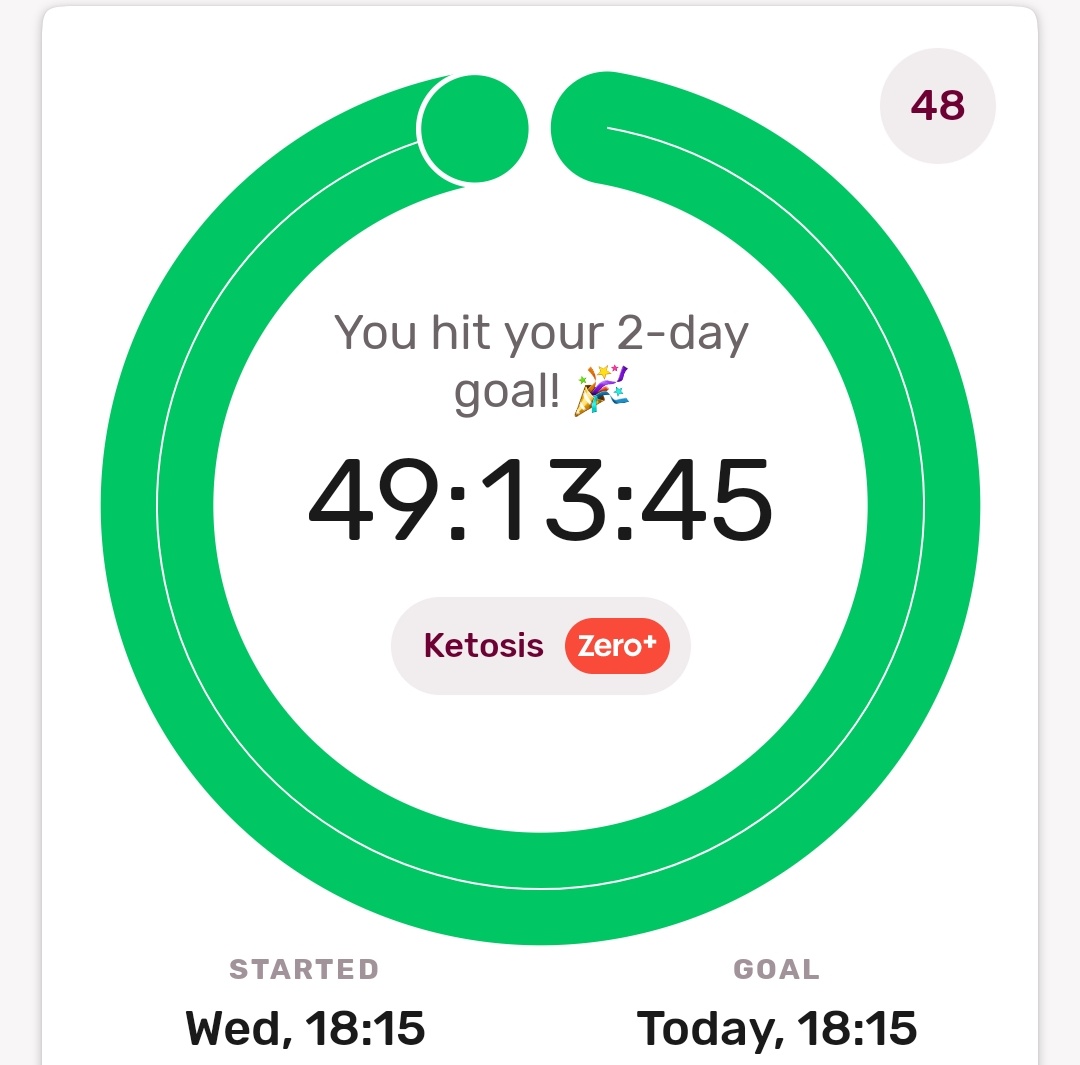 The 48-hour Autophagy Marathon has been successfully conquered. Congratulations to everyone who joined the marathon. FASTING is the physician who regenerates our health. Embrace FASTING. #BetterTogether