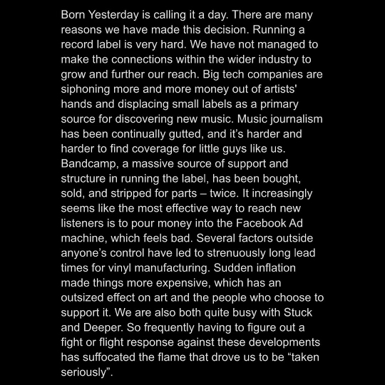 BornYesterdayyy's tweet photo. Born Yesterday is over! Statement below. Thanks for all of your support 🌱♥️ https://t.co/BWFAqOuYOR