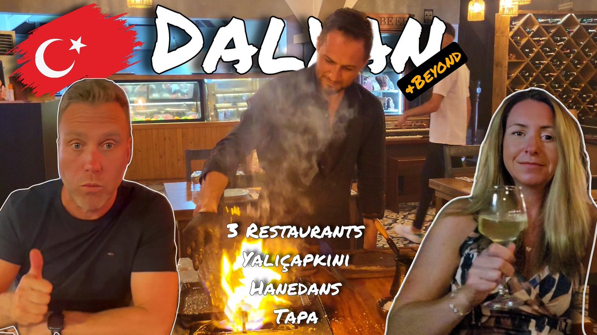 Join us tomorrow (19th Jan 24) over on our #youtube channel for the penultimate episode of Dalyan &amp; Beyond, where we sample another 3 of Dalyan's restaurants.

#dalyan
#turkishfood
#dalyanguide

youtu.be/6Zbv6gyAD9U