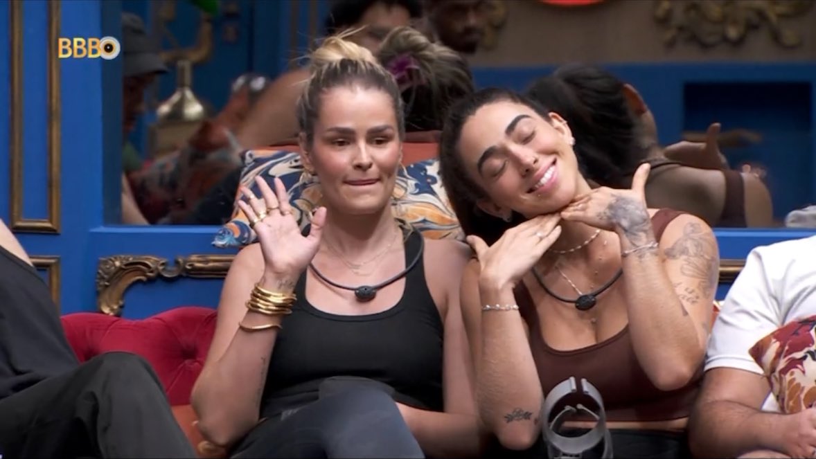 gihllima's tweet photo. Gio realizará a prova do anjo em dupla com a @yasminbrunet1 🌞🧜‍♀️ #TeamGiovanna #BBB24 https://t.co/XBFhMLeuS9
