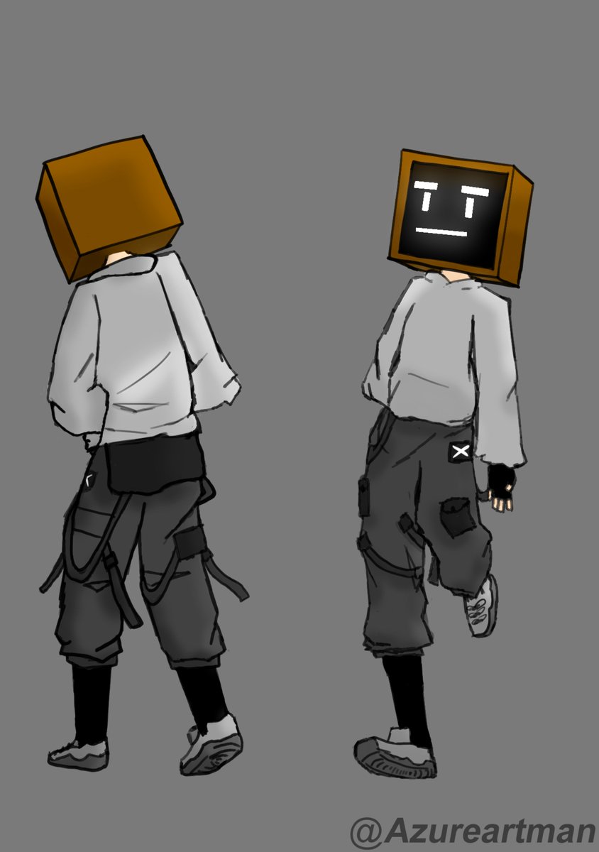 Azureartman's tweet photo. I haven't drawn in like 6 months and somehow I come back and I absolutely cook for my first drawing back. https://t.co/iBVsyqvtBL