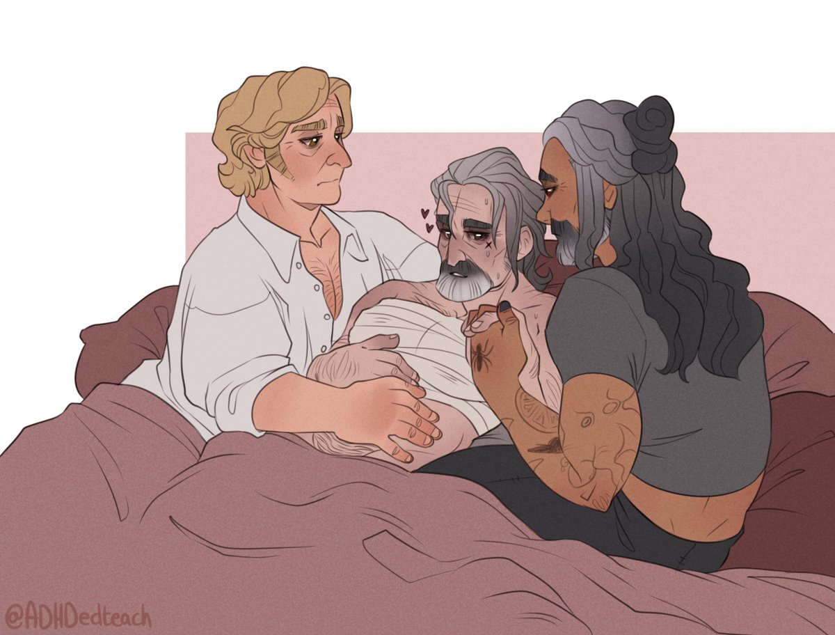 adhdedteach's tweet photo. c0mm #steddyhands #ofmdfanart https://t.co/ieSjA4CHBW