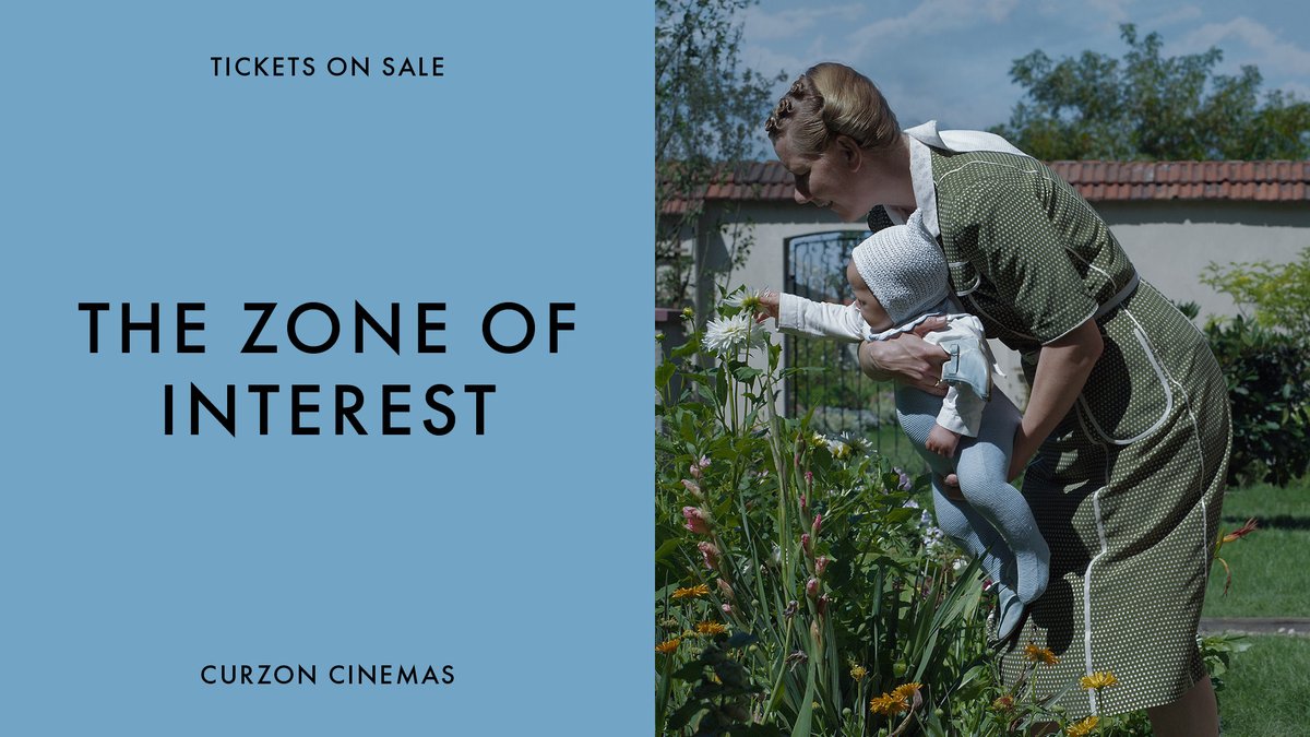 "It's about wanting the best for your children, following the rules and working hard, feeling that you deserve the best in life, entwined with the unspeakable."

Jonathan Glazer's chilling masterpiece 'The Zone of Interest' is on sale at Curzon Bloomsbury:
curzon.com/films/the-zone…