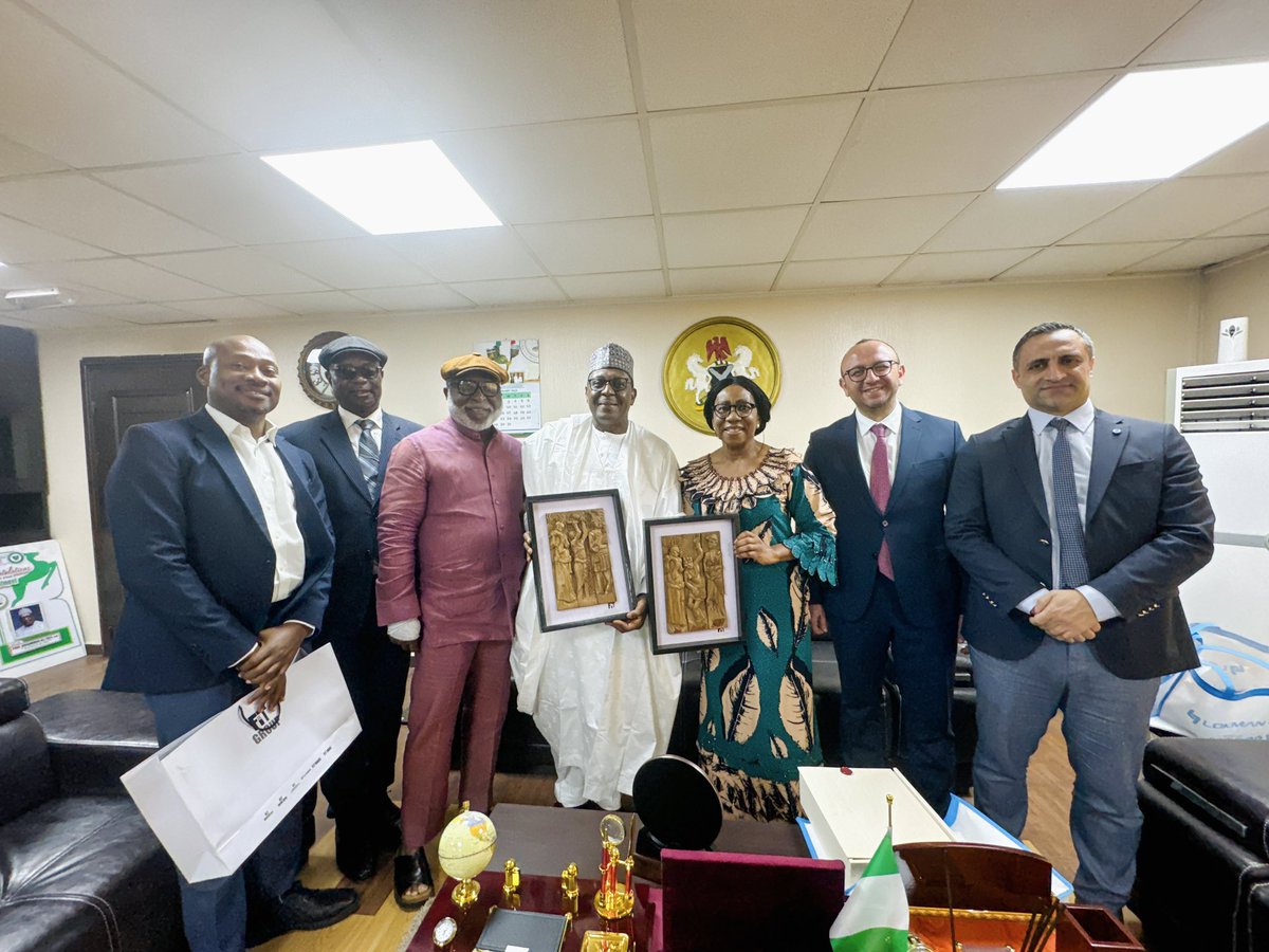 muhammadpate's tweet photo. Bringing lasting solutions to the problems of rising cost of pharmaceuticals and ensuring that life-saving medical commodities are within the reach of our citizens is a priority for our agenda to optimize human capital, produce health and improve the social welfare of Nigerians.

We are on a clear and unstoppable path to unlocking the healthcare value-chain through the implementation of Mr President’s Initiative @officialABAT. And we are glad about the many expressions of interest from our private sector entities and major global pharmaceutical / hospital value chain groups to partner with us in this journey.

Today, we received the CEOs of World Medicine Ilac Sanayi ve Ticaret Anonim Sirketi, and Lokman Hekim Engurusag Saglik Turizm Egitim Hizmetleri ve Insaat Taahhut AS (Lokman Hekim). Both companies, based in Turkey @ticaret, are active in pharmaceuticals and the health sector value chain with clear business proposals to partner with Nigeria.

Thank you Anton Obolashvili, CEO @WORLDMEDICINETR and Suleyman Alper Inceoz, CEO @LokmanHekimHst for your visit. The future belongs to those who make preparations, take the bold steps, and believe in the beauty of their dreams.

Nigeria is open for business and with a demographic asset of 250m people - the largest market on the continent -  there are huge prospects for entities with foresight. The current challenges we are facing are transitory and Nigeria will rise.