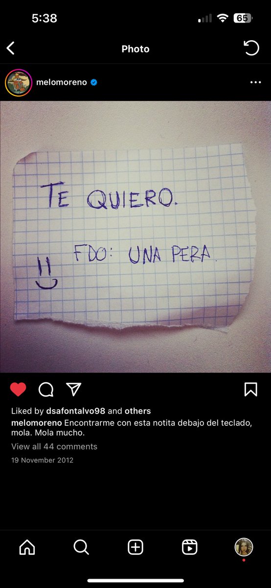 ngc__4486's tweet photo. Estoy flipando q mi primer puto like en instagram haya sido a yellow mellow....crónicamente online desde 2012 #flechipolla https://t.co/wPHWPzFEpv
