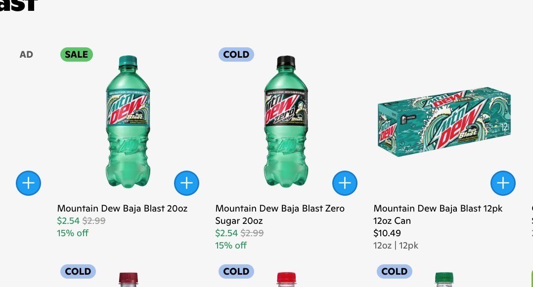 It seems imperative to let you all know that we have restocked the Baja Blast Collection