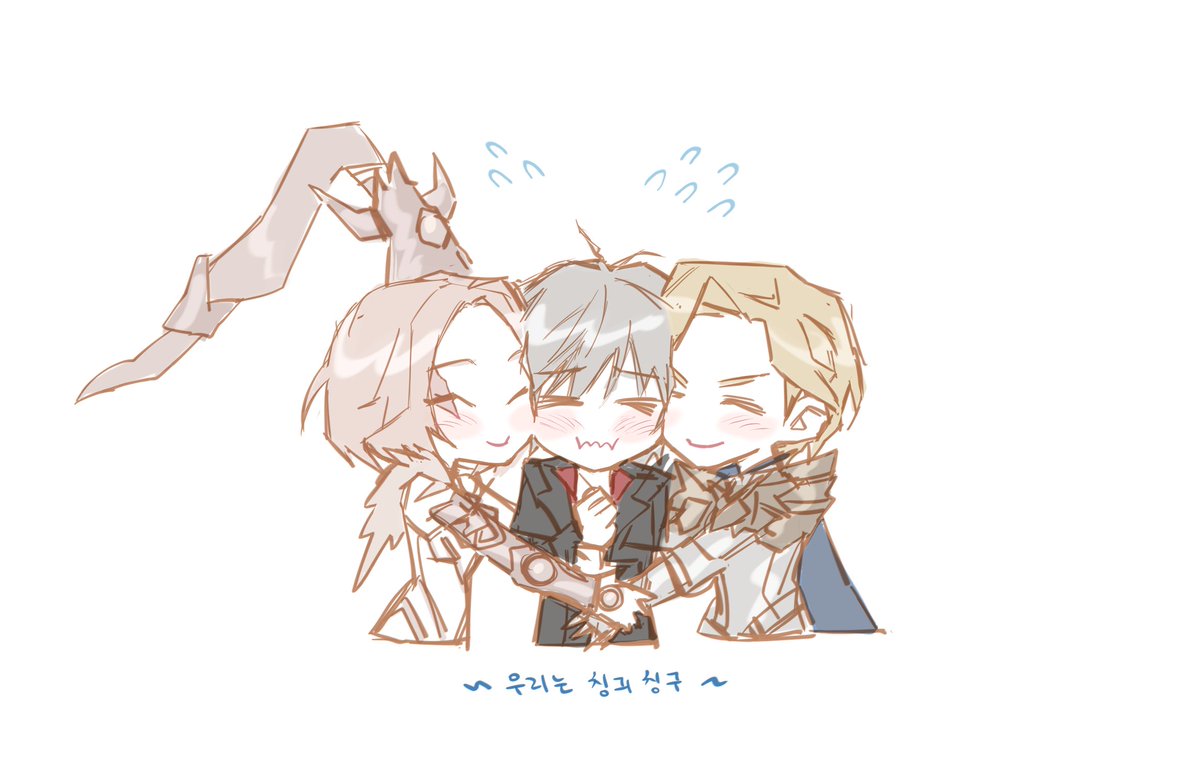 sylian_Y_aman's tweet photo. 전에 그렸던 루테란 트리오
#S_LF https://t.co/REeTUKPmWQ