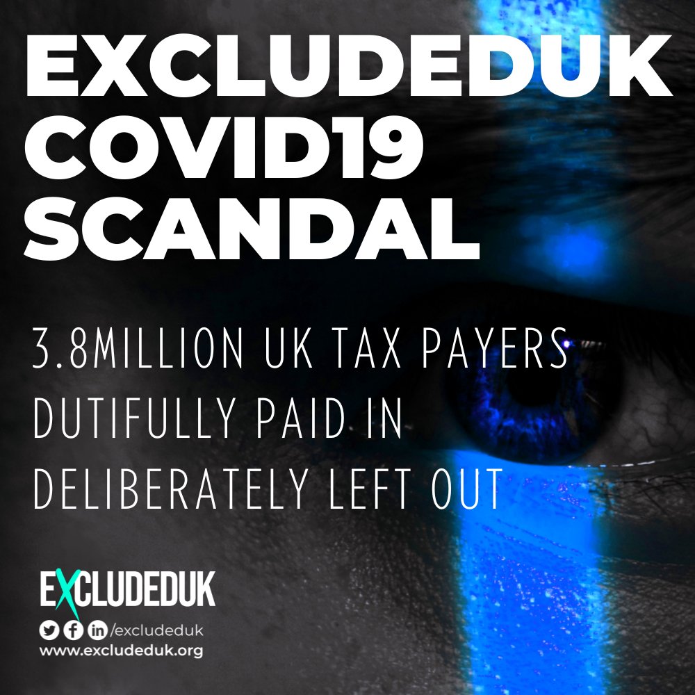 @WritesBright He's a liar. Full of empty promises... Remember when he said, 'No one will be left behind...' and then deliberately #ExcludedUK 3.8Million UK tax payers from support during the pandemic?